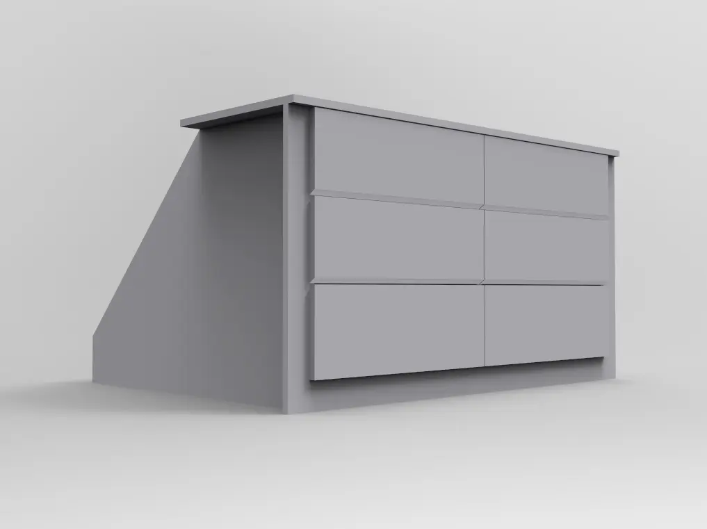 Ladekast mini 1.2m